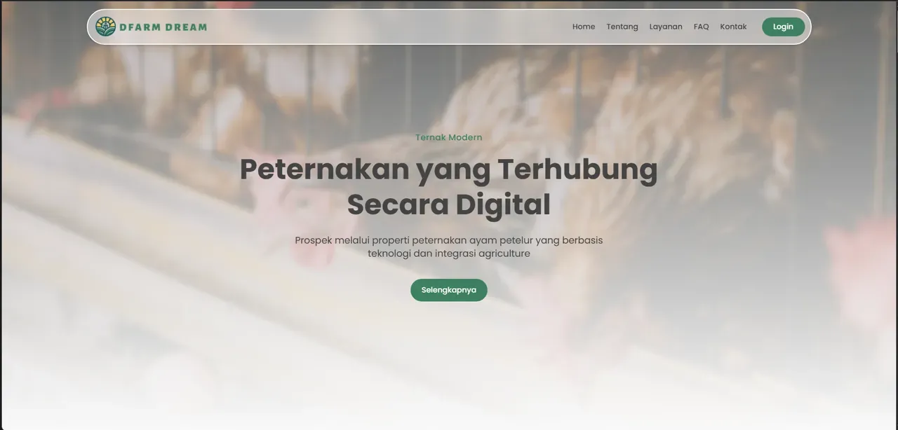 Tangkapan layar DFarm Dream Profile