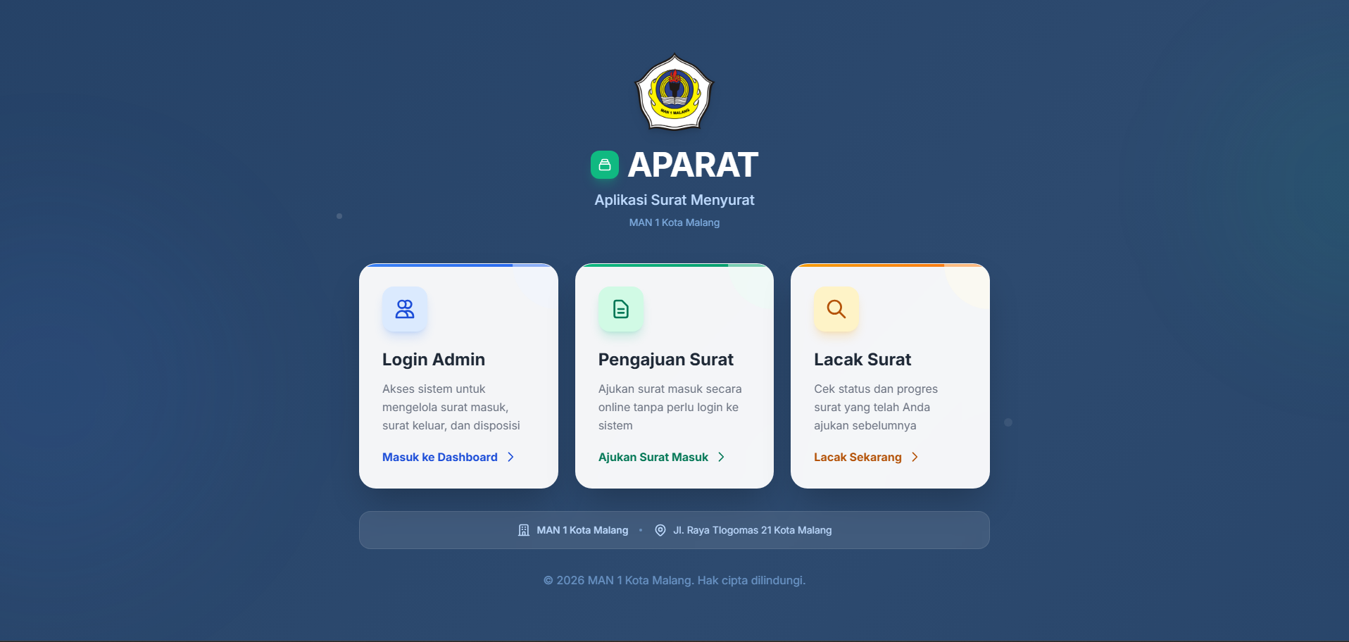 APARAT — Sistem Surat Menyurat